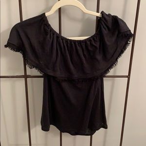 Off the shoulder shirt